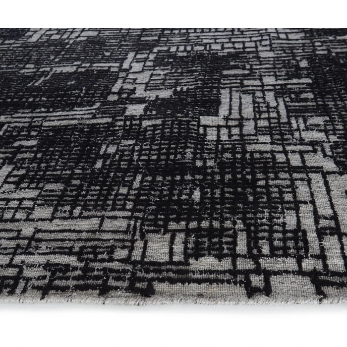 Luxe Kaleen Texere Silver TXE02 8ft. x 10ft. Rect. Rug