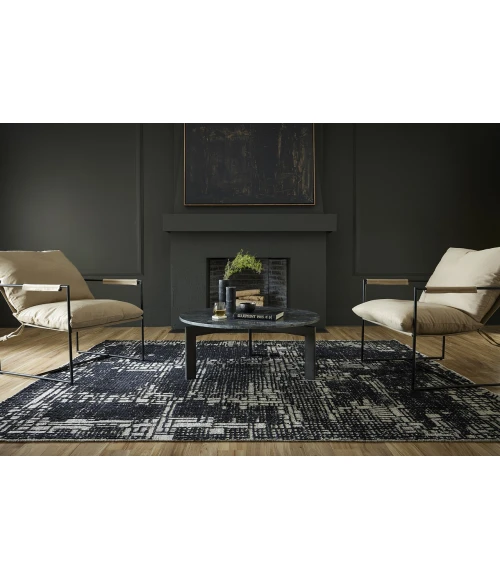 Luxe Kaleen Texere Silver TXE02 9ft. x 12ft. Rect. Rug