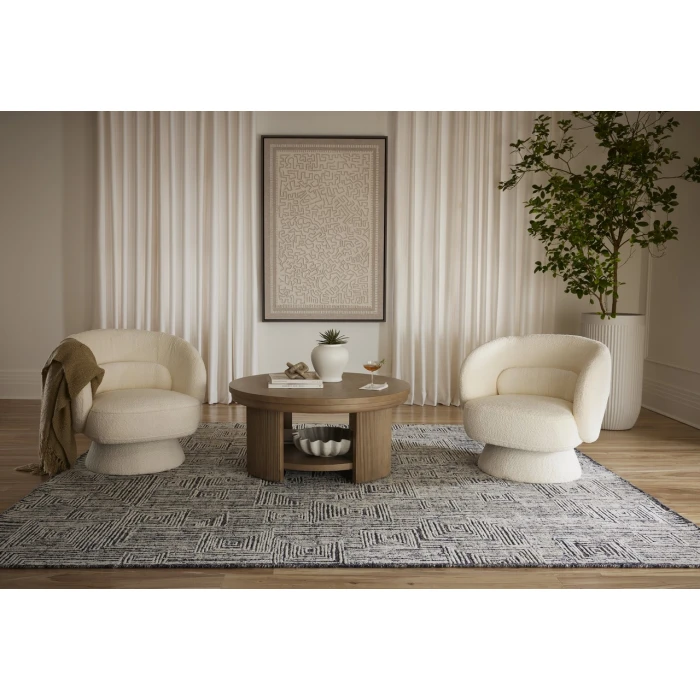 Luxe Kaleen Texere Navy TXE03 8ft. x 10ft. Rect. Rug