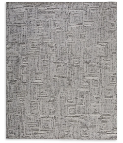 Luxe Kaleen Texere Silver TXE03 9ft. x 12ft. Rect. Rug