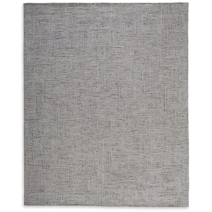 Luxe Kaleen Texere Silver TXE03 8ft. x 10ft. Rect. Rug