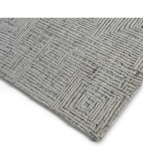 Luxe Kaleen Texere Silver TXE03 9ft. x 12ft. Rect. Rug