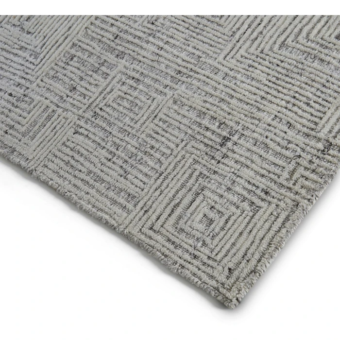 Luxe Kaleen Texere Silver TXE03 8ft. x 10ft. Rect. Rug