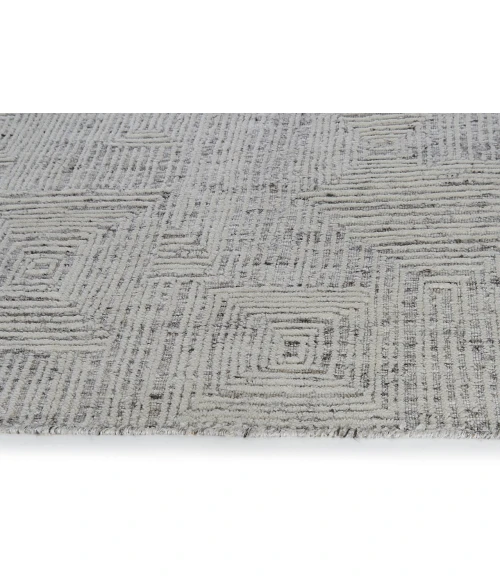 Luxe Kaleen Texere Silver TXE03 9ft. x 12ft. Rect. Rug