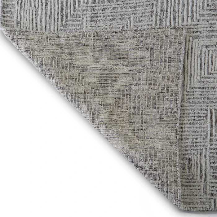 Luxe Kaleen Texere Silver TXE03 8ft. x 10ft. Rect. Rug
