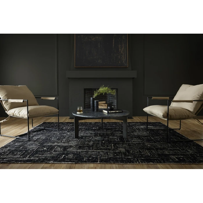 Luxe Kaleen Texere Silver TXE05 10ft. x 14ft. Rect. Rug