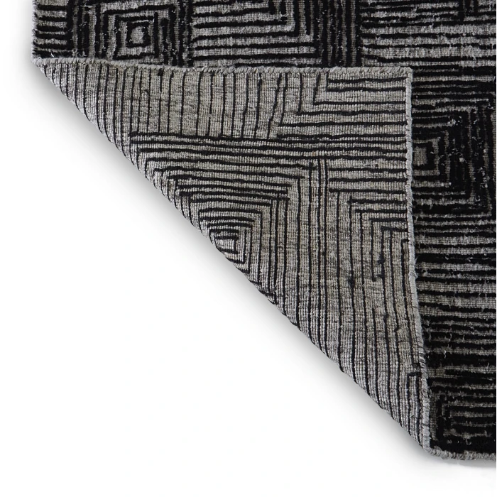 Luxe Kaleen Texere Silver TXE04 10ft. x 14ft. Rect. Rug