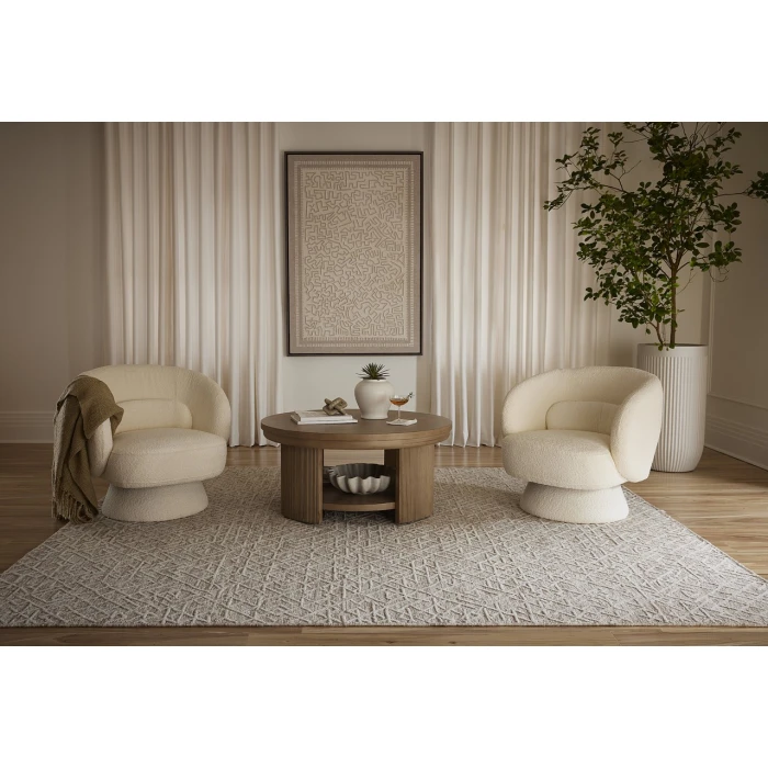 Luxe Kaleen Texere Beige TXE05 8ft. x 10ft. Rect. Rug