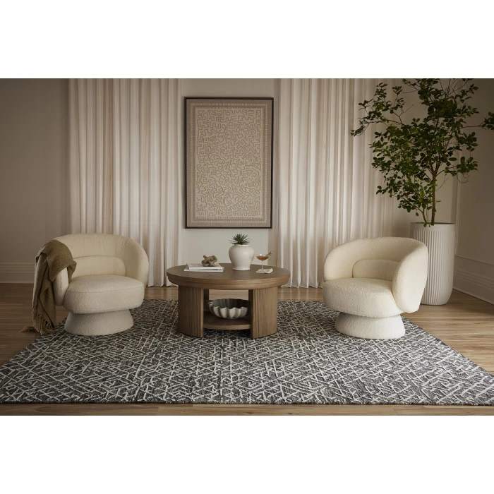 Luxe Kaleen Texere Taupe TXE05 9ft. x 12ft. Rect. Rug