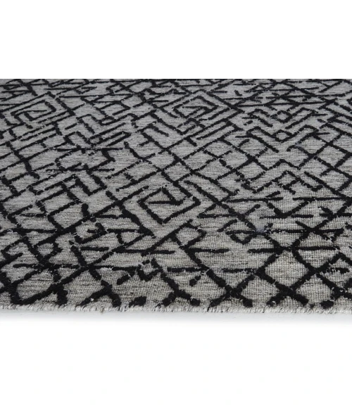Luxe Kaleen Texere Silver TXE06 8ft. x 10ft. Rect. Rug
