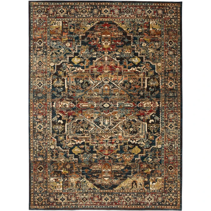 Karastan Rugs Spice Market Alcantara Sapphire