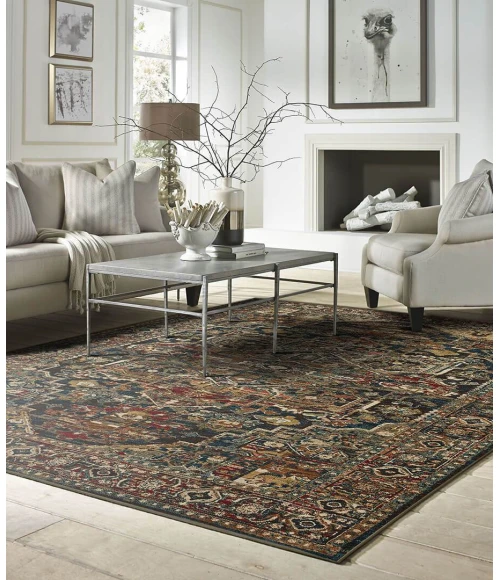 Karastan Rugs Spice Market Alcantara Sapphire