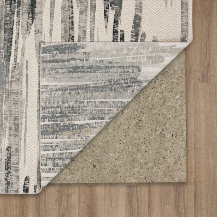 Karastan Tryst Grey/Silver R1288 9 ft. X 12 ft. Rectangle Rug