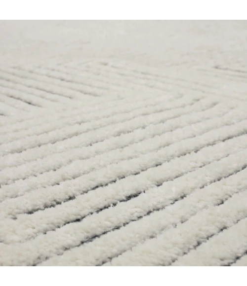 Karastan Sirocco By Drew & Jonathan Home Black/White R1103 8ft. X 10ft. Rect. Rug