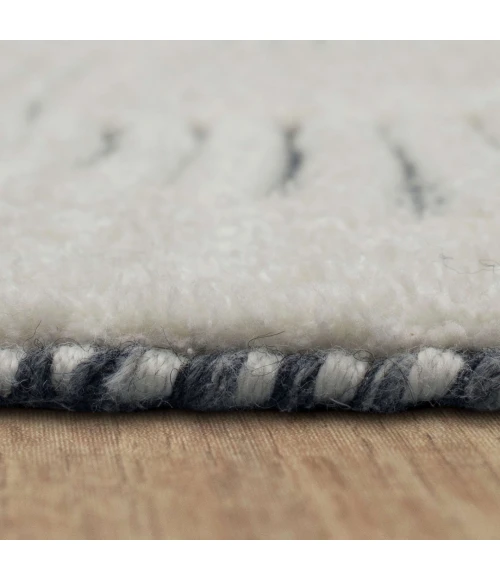 Karastan Sirocco By Drew & Jonathan Home Black/White R1103 8ft. X 10ft. Rect. Rug