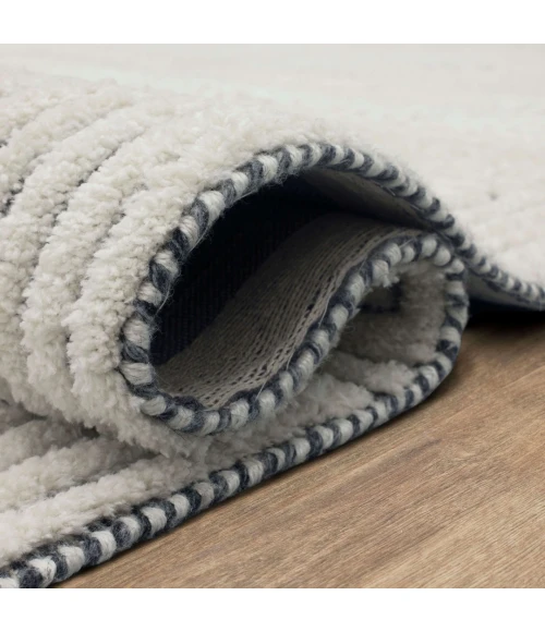 Karastan Sirocco By Drew & Jonathan Home Black/White R1103 8ft. X 10ft. Rect. Rug