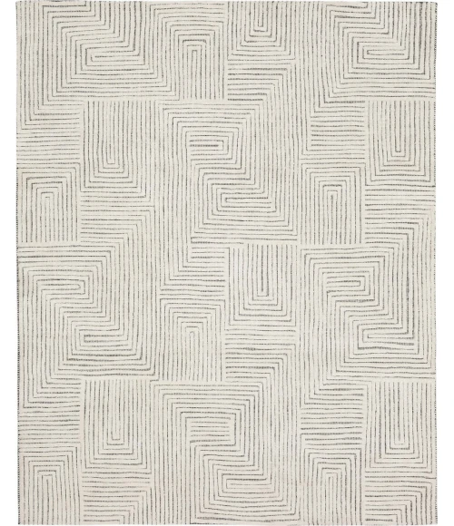 Karastan Sirocco By Drew & Jonathan Home Black/White R1103 8ft. X 10ft. Rect. Rug