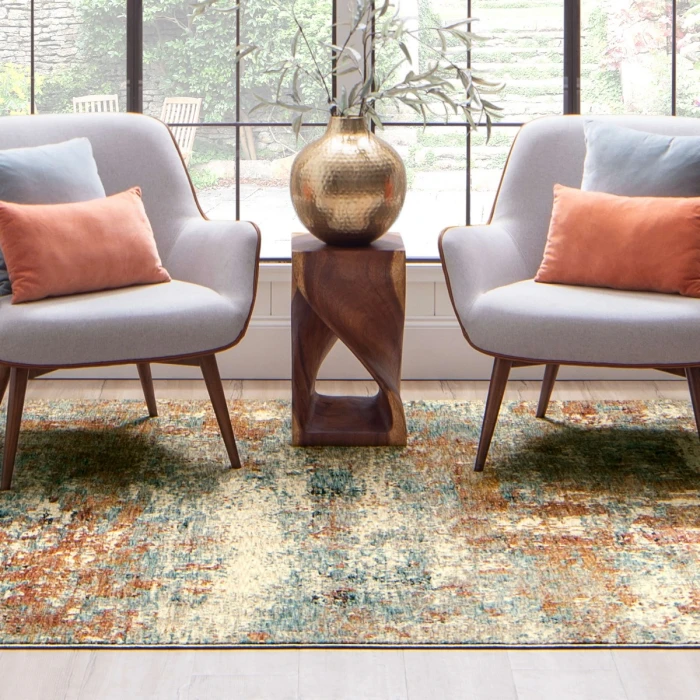 Karastan Ankara Beige 6' 7" x 9' 6" Area Rug