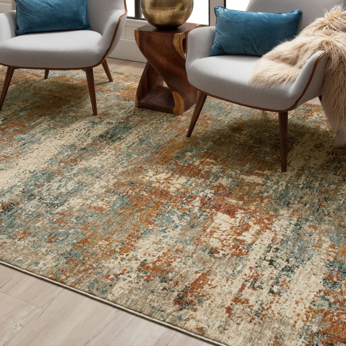 Karastan Ankara Beige 6' 7" x 9' 6" Area Rug