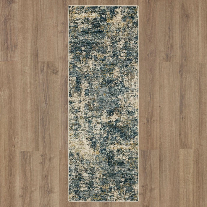Karastan Marash Grey Ankara Grey 2ft. 7in. x 7ft. 3in. Rect. Rug