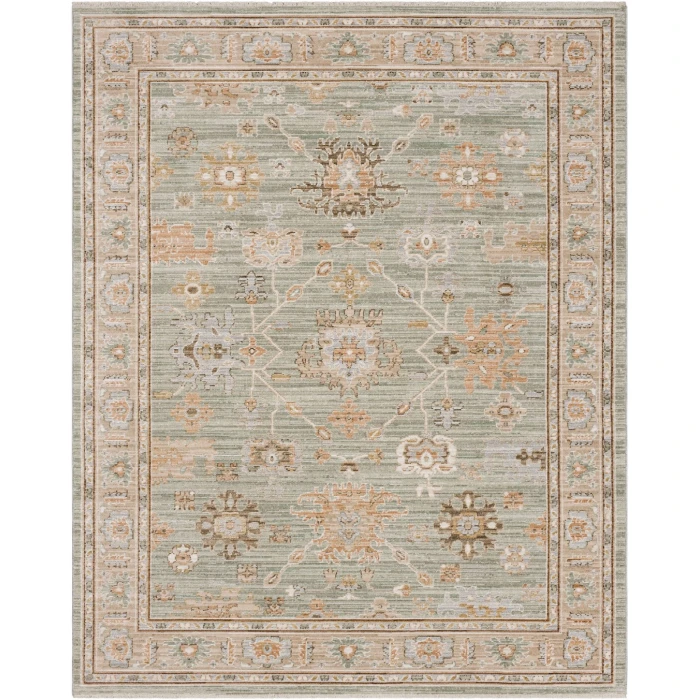 Karastan Persepolis Dusty Sage R1392 9ft. X 12ft. Rect. Rug