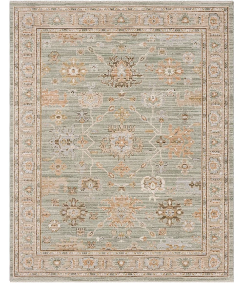 Karastan Persepolis Dusty Sage R1392 5ft. 3in. X 7ft. 10in. Rect. Rug