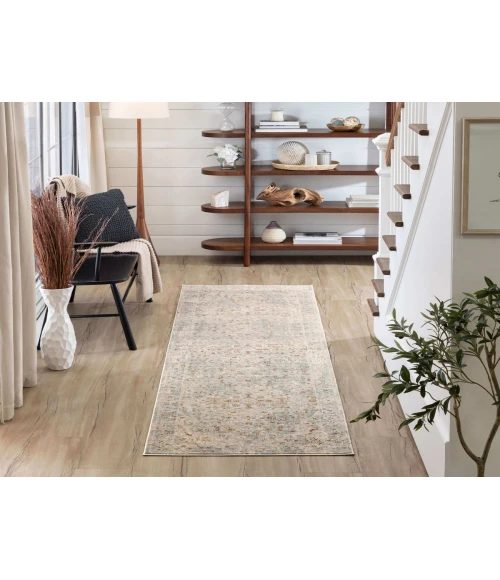 Karastan Windermere Blue R1261 2 ft. 6 in. X 10 ft. Rectangle Rug