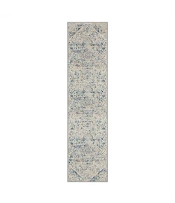Karastan Cleo Blue Ashburn Blue 2ft. x 10ft. Rect. Rug