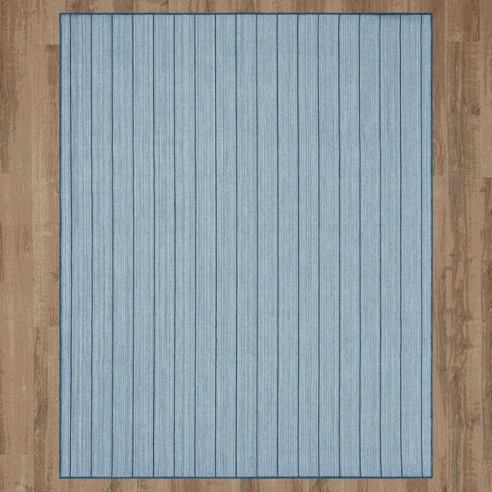Karastan Bar Harbor Blue R1471 10ft. X 14ft. Rect. Rug