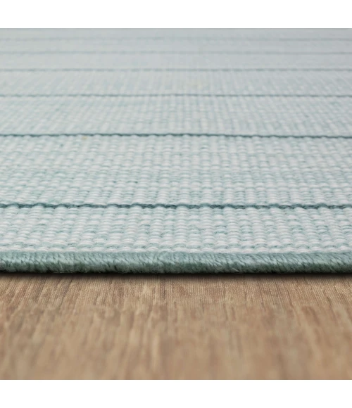 Karastan Bar Harbor Aqua R1471 10ft. X 14ft. Rect. Rug