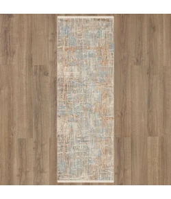 Karastan Solitude Bellisima Beige Cream Rug 2 ft. 7 in. X 7 ft. 3 in. Runner