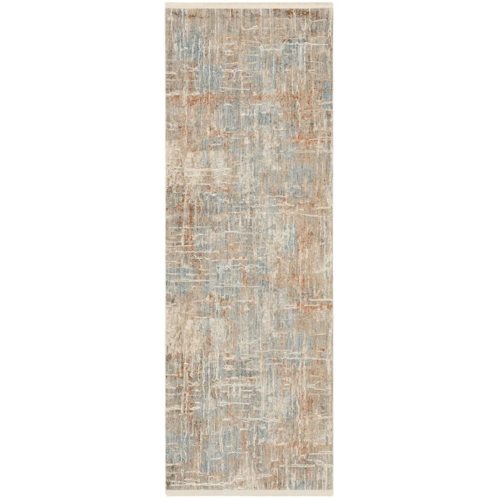 Karastan Bellisima Beige Cream 2' 7" x 7' 3" Area Rug