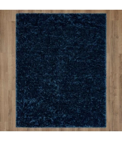 Karastan Billow Shag Blue Rug 7 ft. 10 in. X 10 ft. Rectangle
