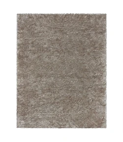 Karastan Billow Shag Taupe Rug 5 ft. 3 in. X 8 ft. Rectangle