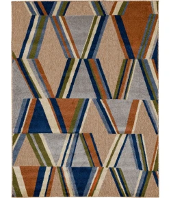 Karastan Cabana Brown/Tan R1264 9 ft. X 12 ft. Rectangle Rug