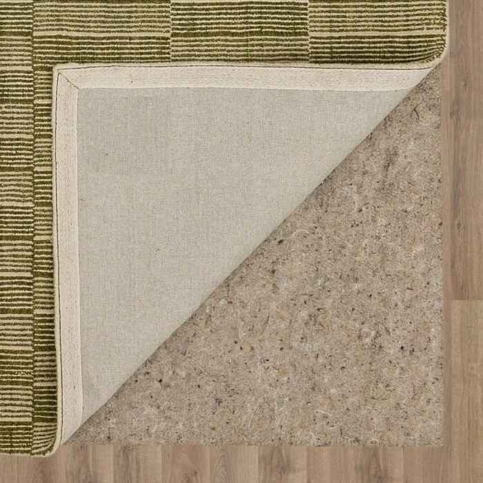 Karastan Broken Stripe Moss 5' x 8' Area Rug