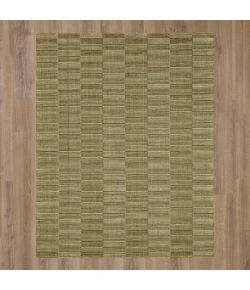 Karastan Bobby Berk Broken Stripe Moss Rug 5 ft. X 8 ft. Rectangle