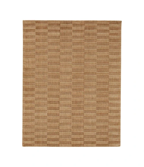 Karastan Broken Stripe Sienna 8' x 10' Area Rug
