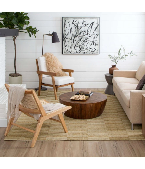 Karastan Broken Stripe Flint 8' x 10' Area Rug