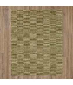 Karastan Bobby Berk Broken Stripe Moss Rug 8 ft. X 10 ft. Rectangle