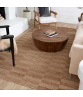 Karastan Broken Stripe Sienna 8' x 10' Area Rug