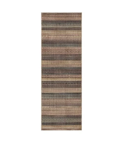 Karastan Echo Caprice Grey Rug 2 ft. 7 in. X 7 ft. 3 in. Runner