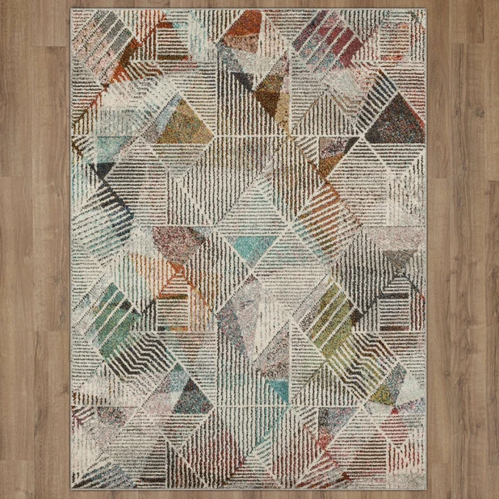 Karastan Whimsy Multi Cavendish Multi 5ft. 3in. x 8ft. Rect. Rug