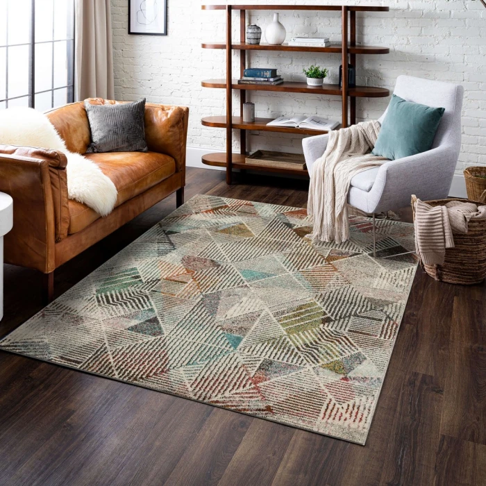 Karastan Whimsy Multi Cavendish Multi 5ft. 3in. x 8ft. Rect. Rug