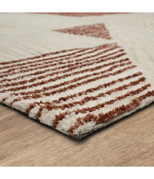 Karastan Central Valley Red 9' 6" x 12' 11" Area Rug