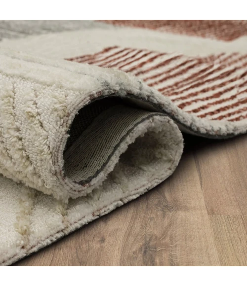 Karastan Central Valley Red 9' 6" x 12' 11" Area Rug
