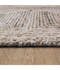 Karastan Forsyth Park Beige Steel R1416 8ft. X 10ft. Rect. Rug