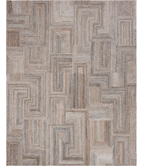 Karastan Forsyth Park Beige Steel R1416 8ft. X 10ft. Rect. Rug