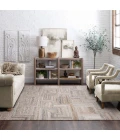 Karastan Forsyth Park Beige Steel R1416 8ft. X 10ft. Rect. Rug