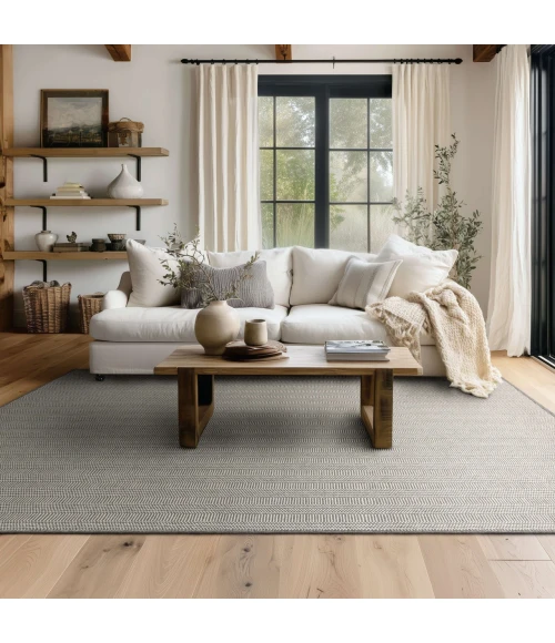 Karastan Collinsworth Grey R1468 8ft. X 10ft. Rect. Rug